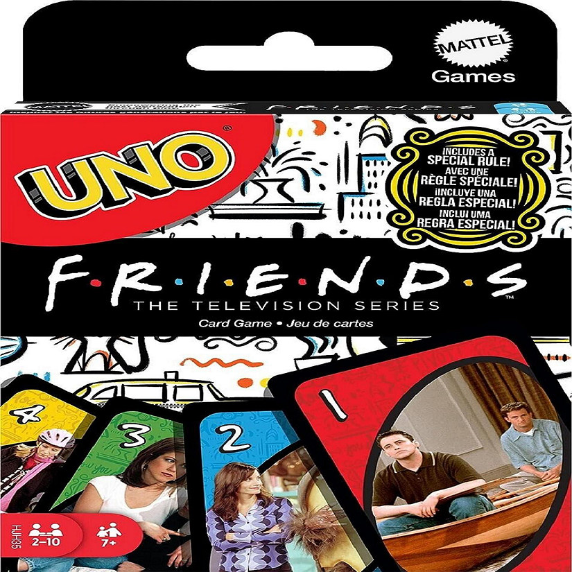Mattel Games UNO Friends Card Game Family, Adult and Party Game Night Image