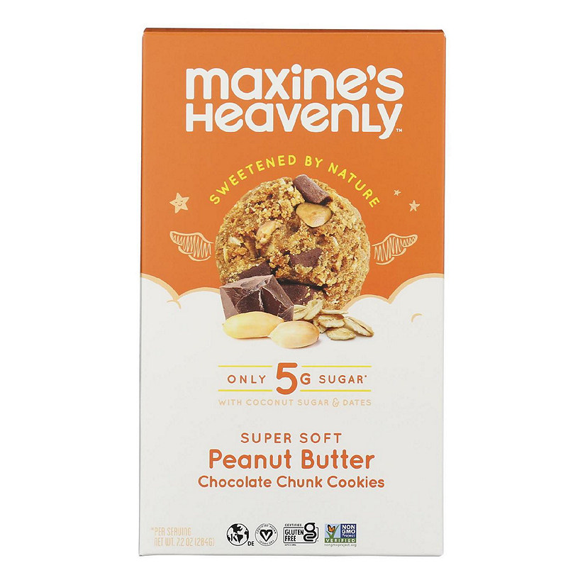 Maxine's Heavenly - Cookies Peanut Butter Chocolate Chun - Case of 8-7.2 OZ Image