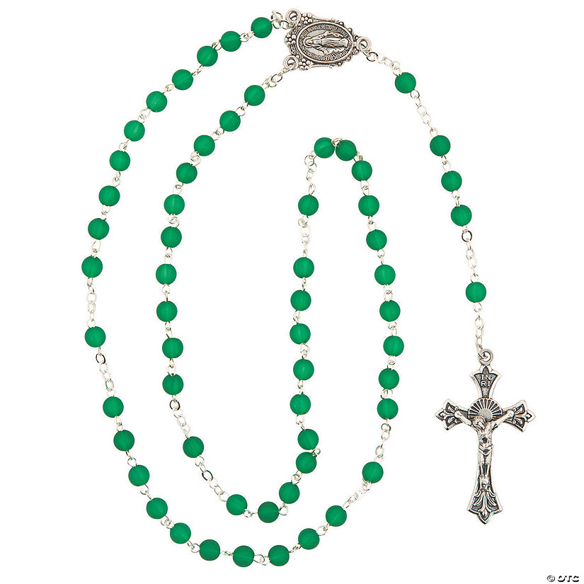 May Birthstone Rosary Image
