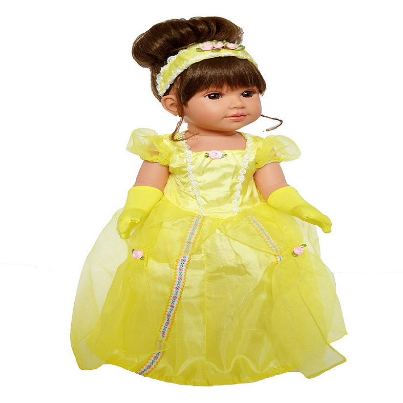 MBD Yellow Beauty Dress For Kennedy and Friends 18 Inch Dolls Image