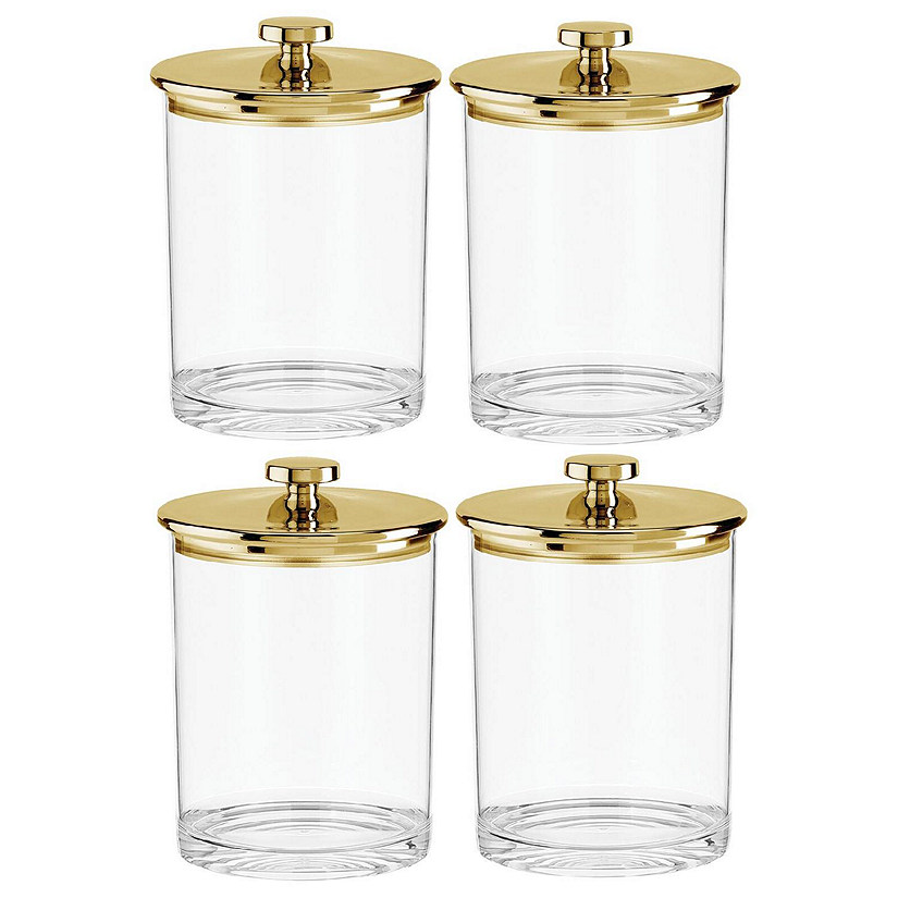 mDesign Kitchen Airtight Apothecary Acrylic Canister