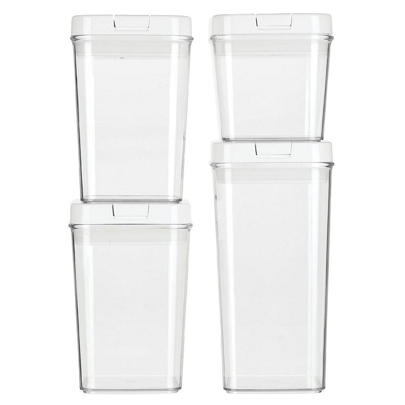 Container Sets, Airtight Food Storage Containers With Lids, Clear