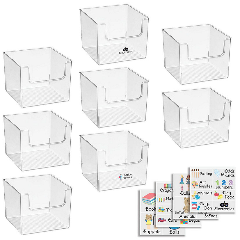 Organizing with Bins and Labels (Easy Ideas)