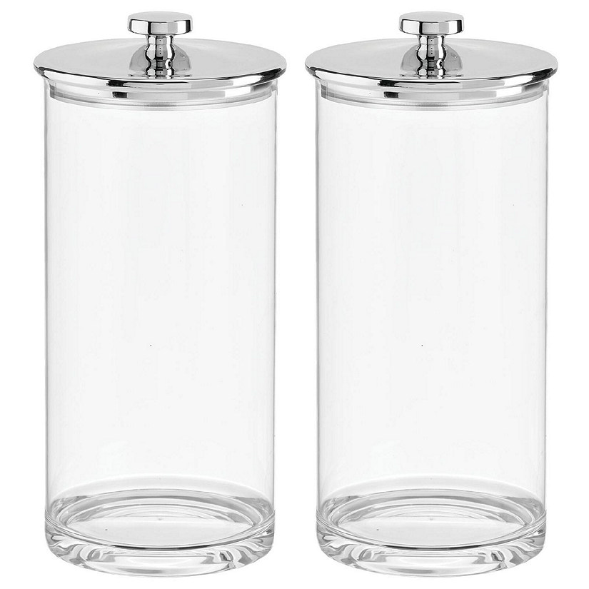 mDesign Kitchen Airtight Apothecary Acrylic Canister