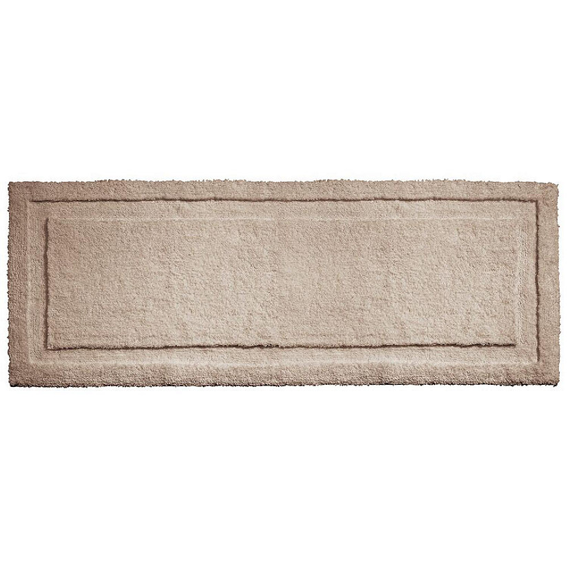 mDesign Large Modern Bath Mat Runner NonSkid Bathroom Runner Rug