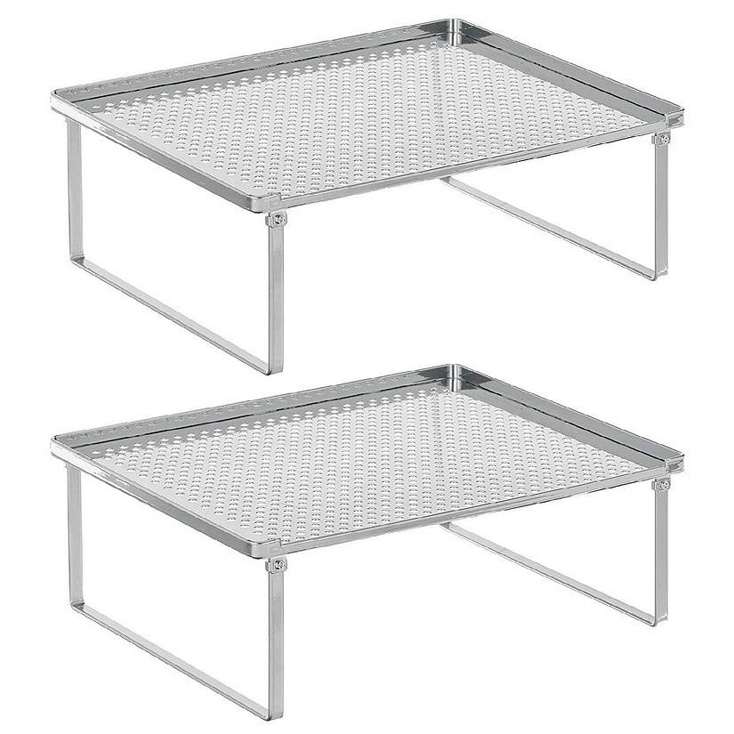 https://s7.orientaltrading.com/is/image/OrientalTrading/PDP_VIEWER_IMAGE/mdesign-metal-kitchen-shelf-stackable-organizer-storage-rack-2-pack-chrome~14238466$NOWA$