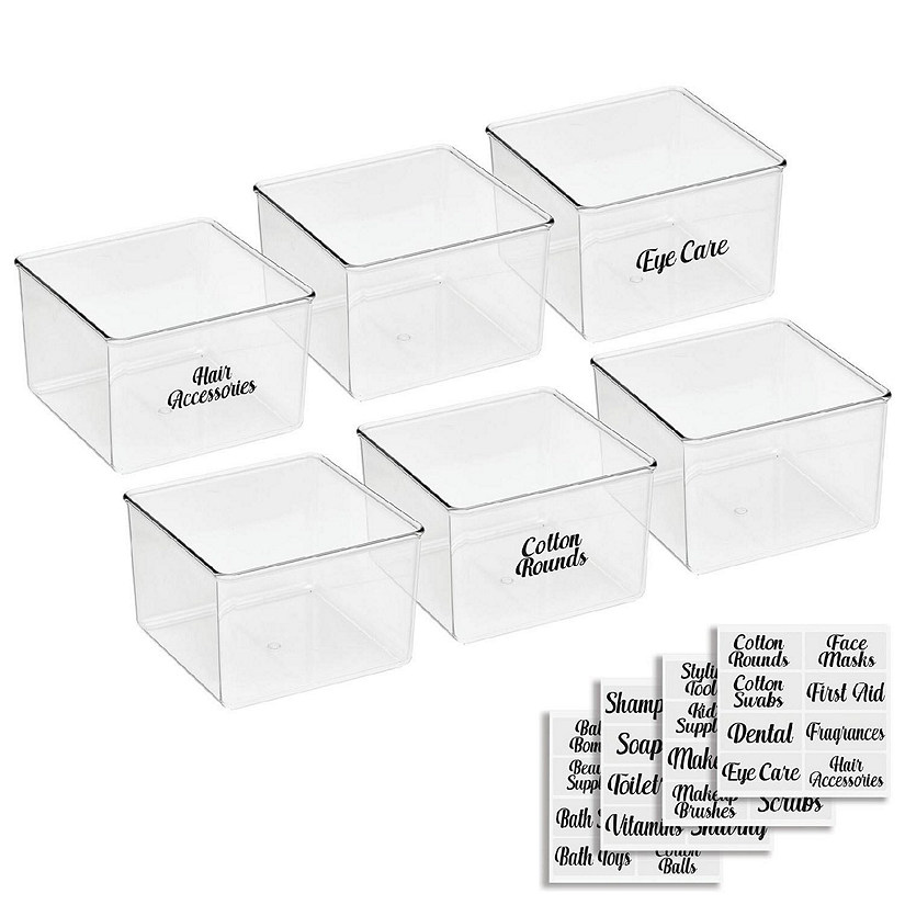 Clear Medium Locking Storage Bins with Lids- 3 Pc. | Oriental Trading