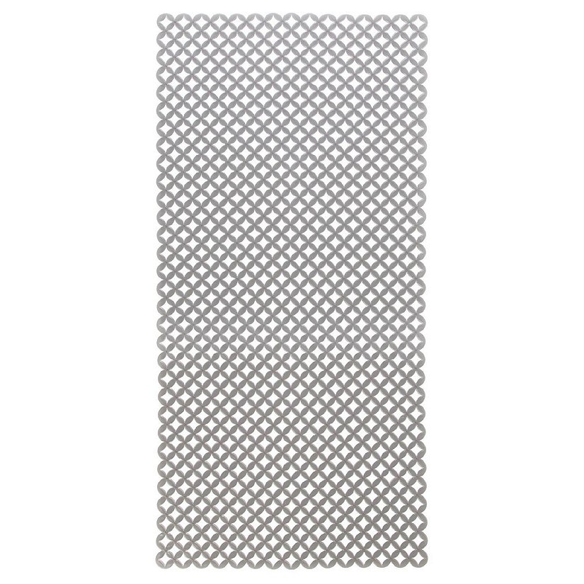 1pc Plastic Dish Drying Mat, Simple Grey Stretchable Dish Drainer Mat For  Kitchen