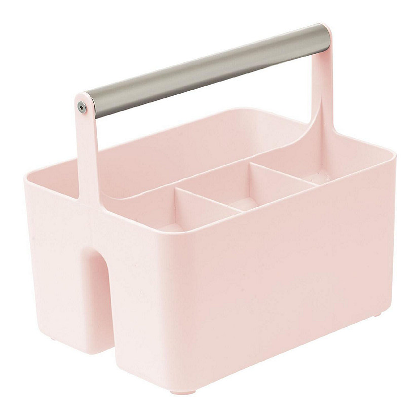 mDesign Plastic Shower Caddy Storage Organizer Utility Tote Light