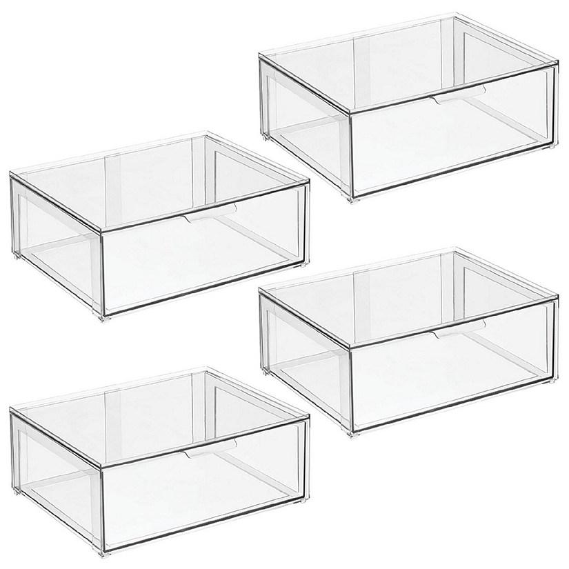 https://s7.orientaltrading.com/is/image/OrientalTrading/PDP_VIEWER_IMAGE/mdesign-plastic-stackable-kitchen-storage-organizer-with-drawer-4-pack-clear~14366790$NOWA$