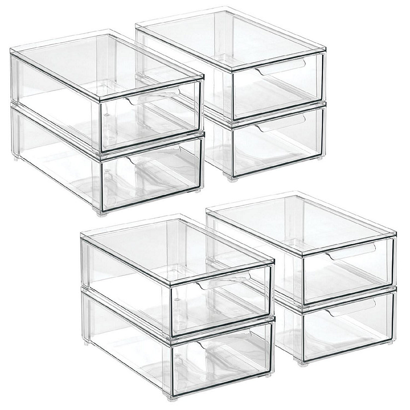 https://s7.orientaltrading.com/is/image/OrientalTrading/PDP_VIEWER_IMAGE/mdesign-plastic-stacking-closet-storage-organizer-bin-with-drawer-8-pack-clear~14454310$NOWA$