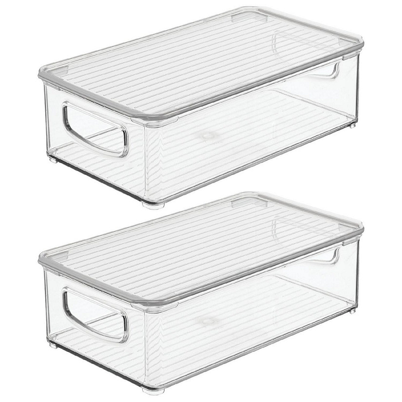 Small Clear Storage Containers - 3 Pc.