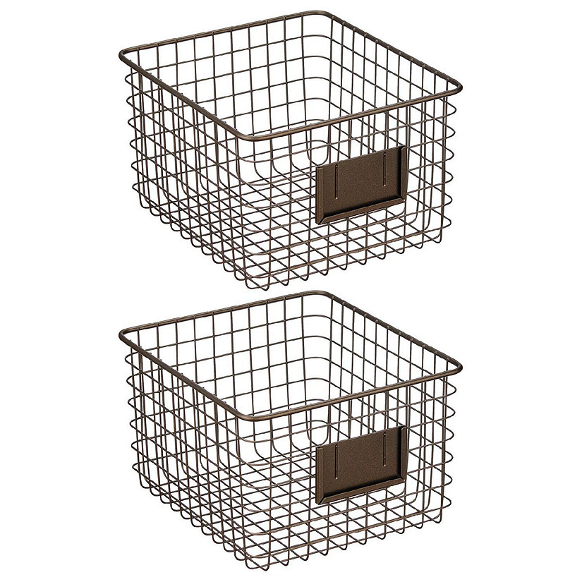 Pastel Classroom Small Round Storage Baskets - 12 Pc.