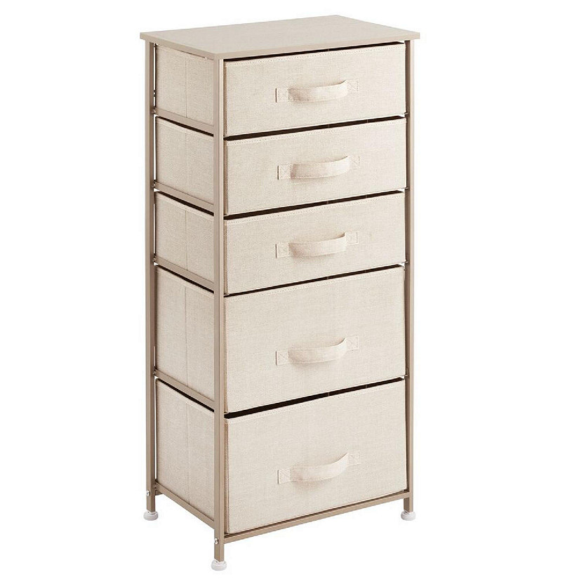 https://s7.orientaltrading.com/is/image/OrientalTrading/PDP_VIEWER_IMAGE/mdesign-tall-drawer-organizer-storage-tower-with-5-fabric-drawers-cream-gold~14284128$NOWA$