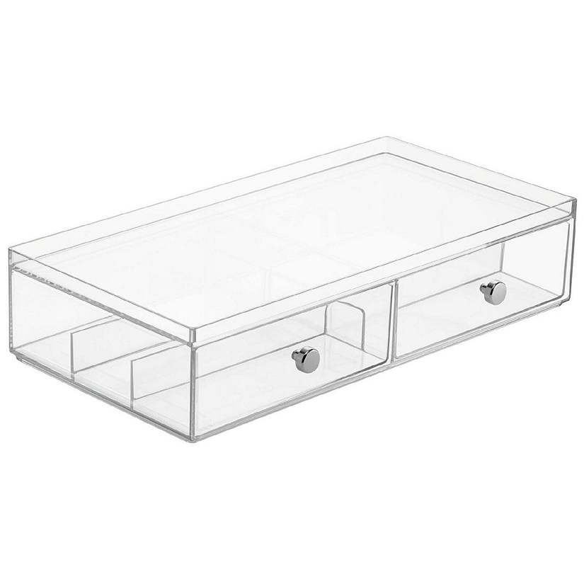 https://s7.orientaltrading.com/is/image/OrientalTrading/PDP_VIEWER_IMAGE/mdesign-wide-plastic-stackable-glasses-organizer-box-with-2-drawers-clear~14286543$NOWA$