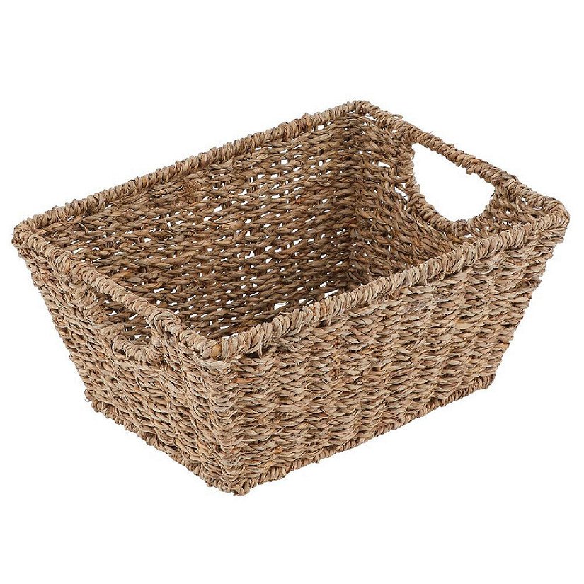 1pc Plastic Woven Basket For Ginger & Garlic Storage Kitchen