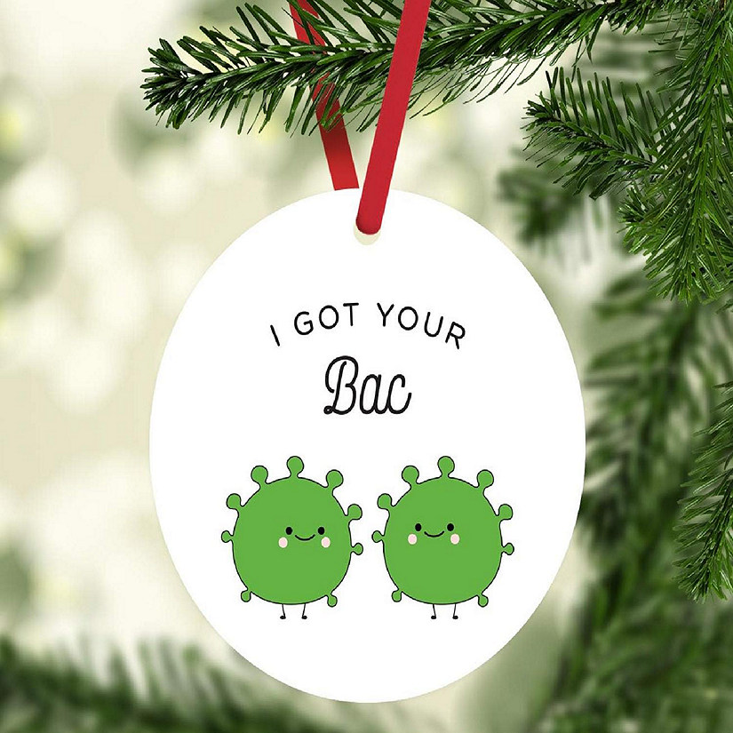 MDF Christmas Ornament  I Got Your Bac Image