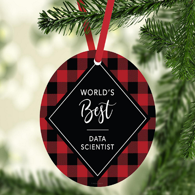 MDF Ornament  Best Data Scientist Image
