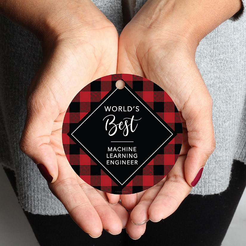 MDF Ornament  Best ML Engineer Image