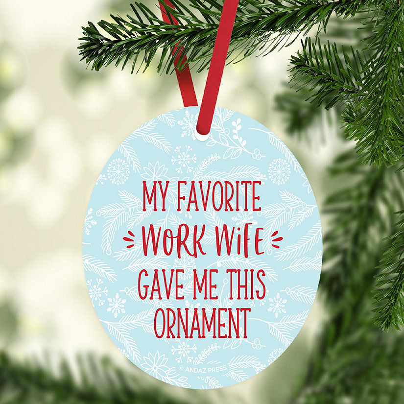 MDF Ornament Fav Work Wife Gift Image