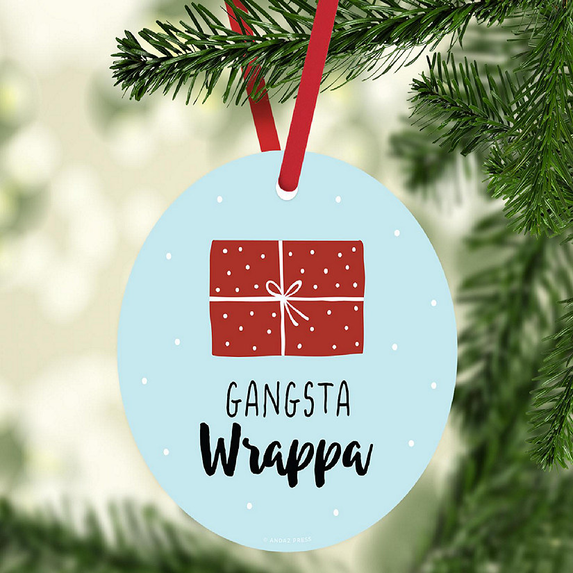 MDF Ornament  Gangsta Wrappa Image