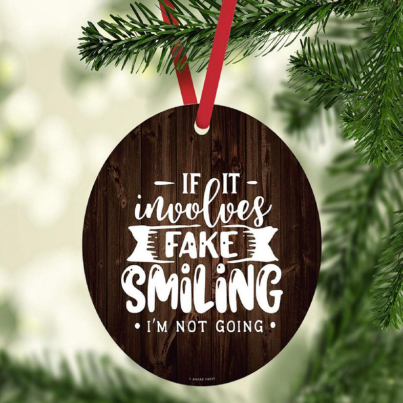 MDF Ornament If It Involves Fake Smiling Image