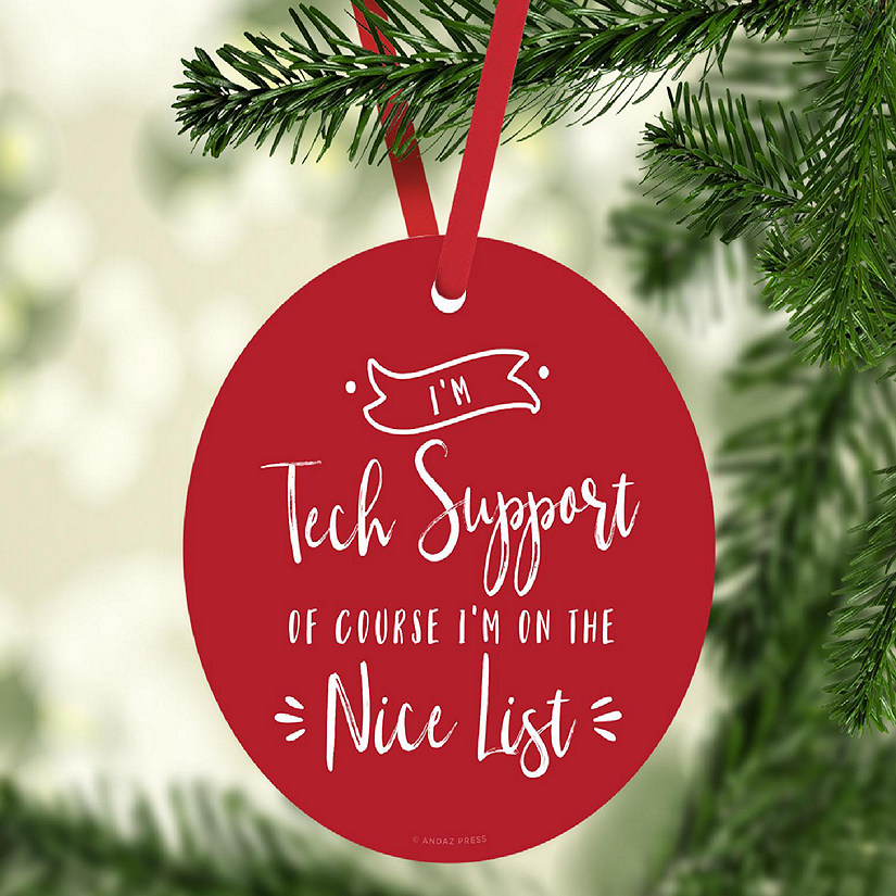 MDF Ornament  I'm Tech Support Nice Image