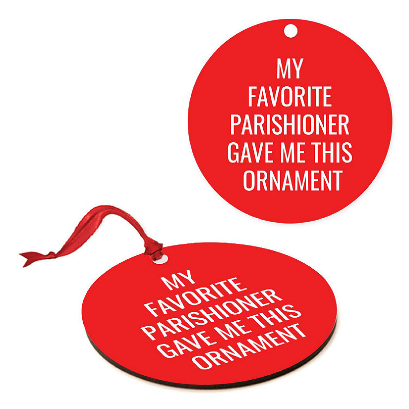 MDF Ornament  My Favorite Parishioner Image
