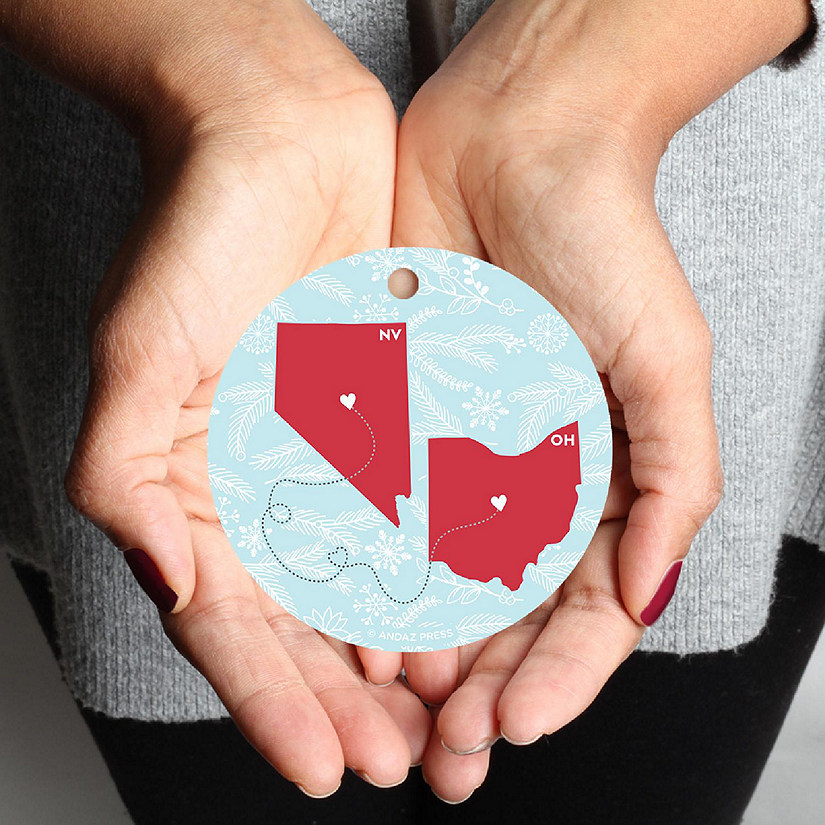 MDF Ornament Ohio and Nevada Image