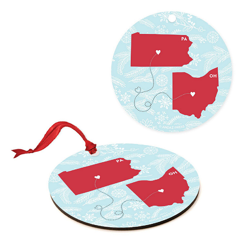 MDF Ornament Ohio and Pennsylvania Image