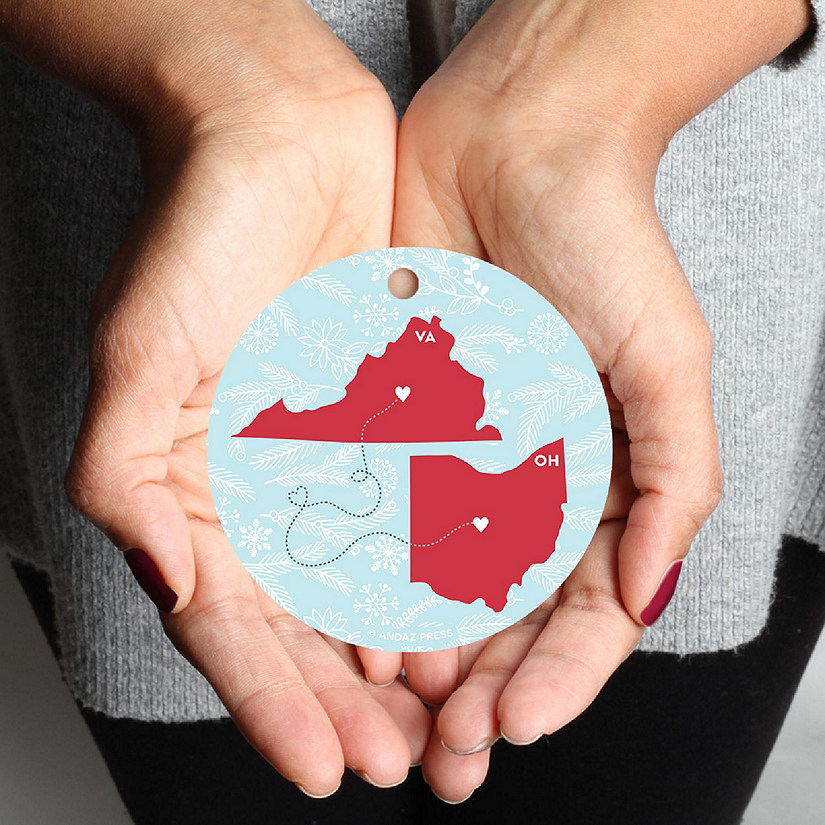 MDF Ornament Ohio and Virginia Image