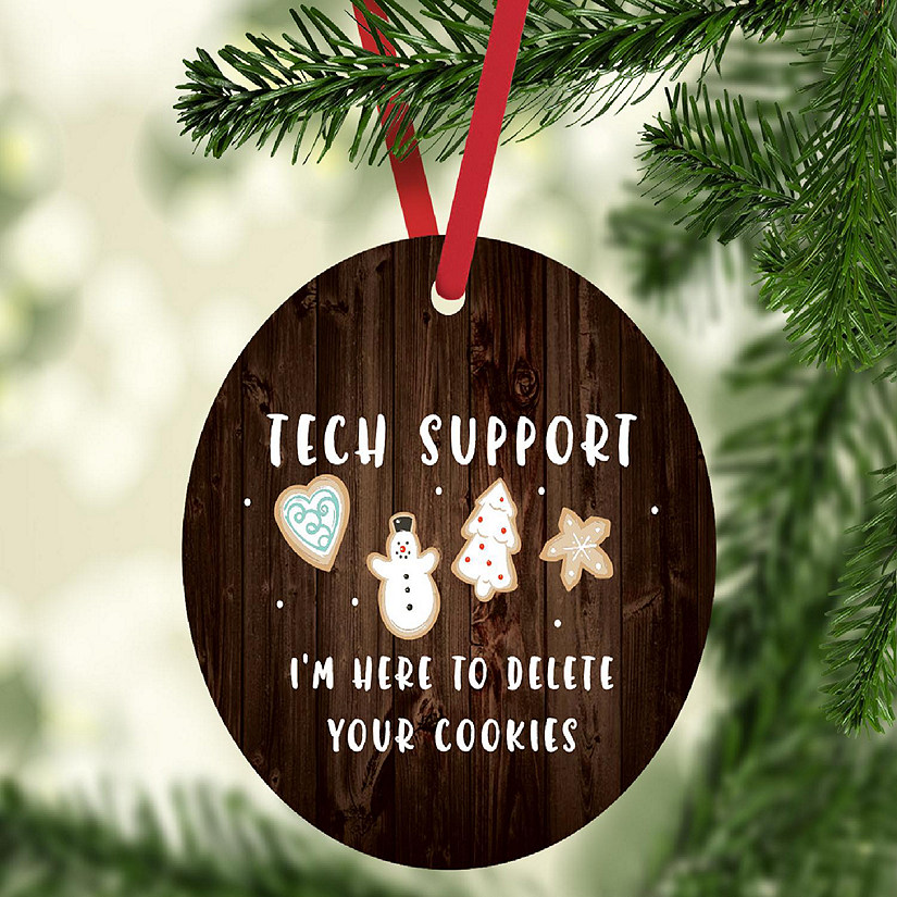 MDF Ornament  Tech Support Cookies Image
