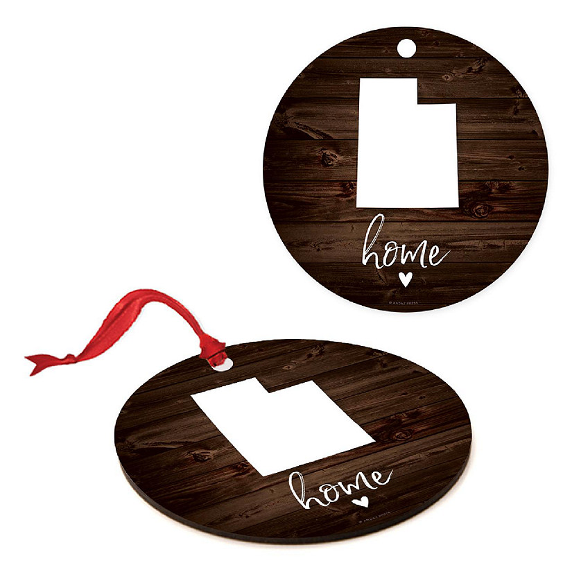 MDF Ornament Utah Home, Rustic Dark Wood Image