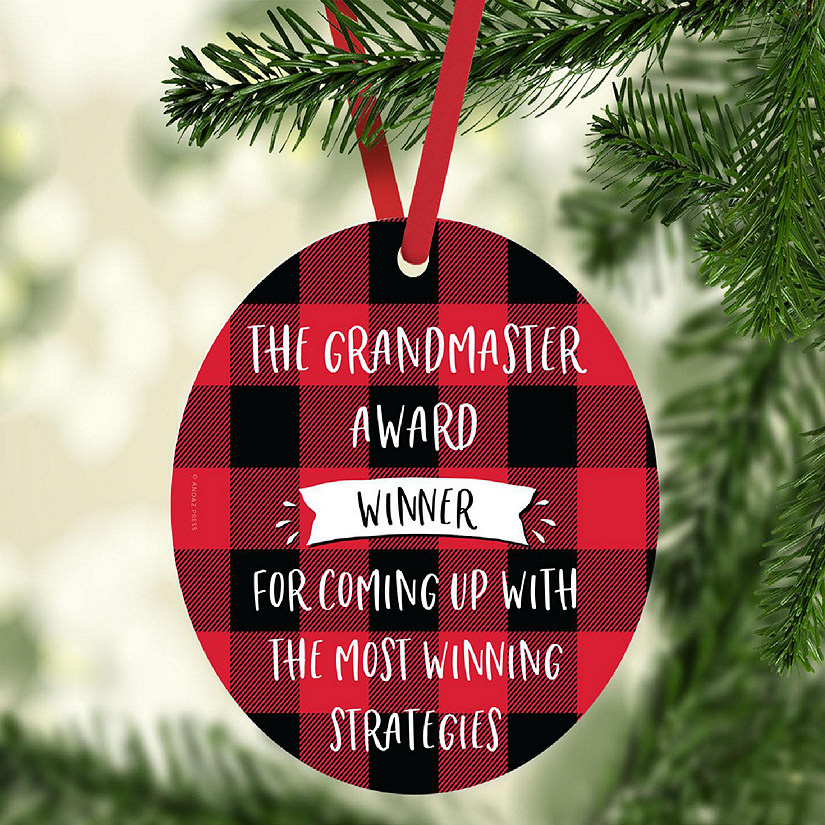 MDF Wood Ornament  Grandmaster Award Image