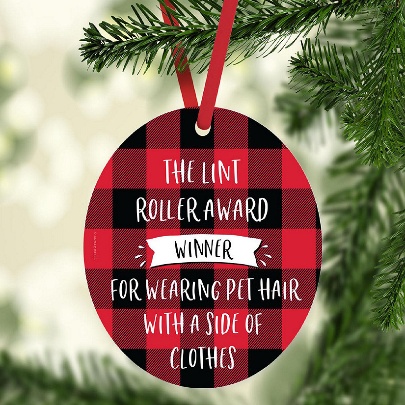 MDF Wood Ornament  Lint Roller Award Image