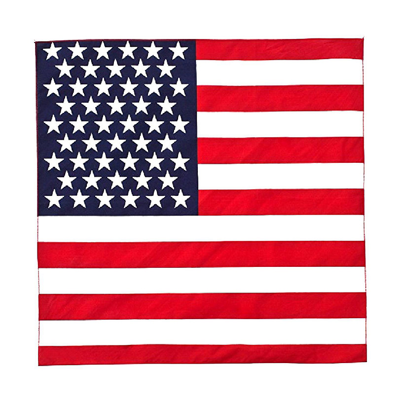 Mechaly Solid Colors 100% Cotton Bandana (USA) Image