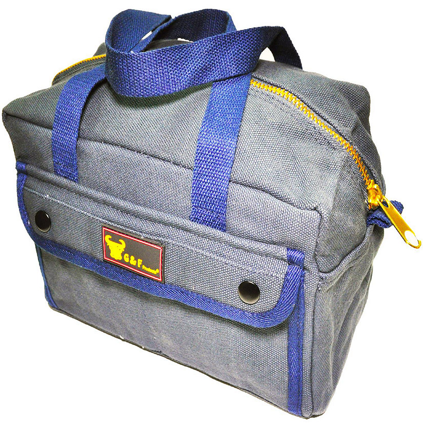 Mechanics Heavy Duty Tool Bag Navy Blue Image