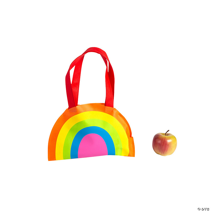 Medium Rainbow-Shaped Tote Bags Image
