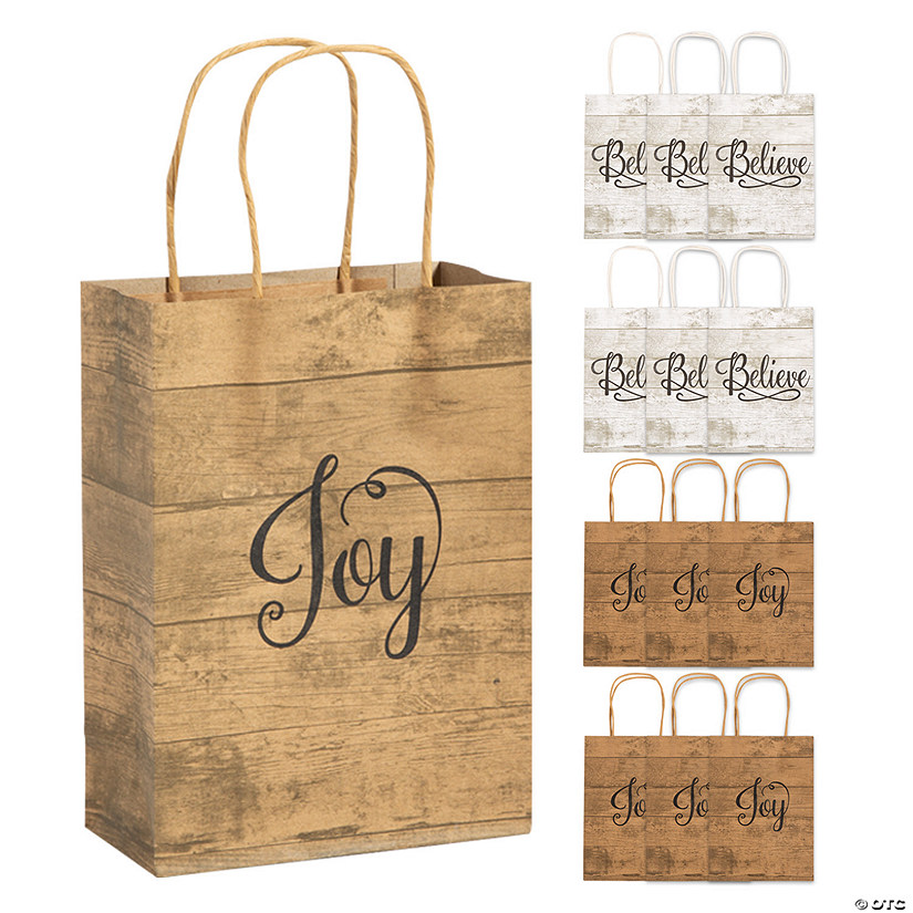 Medium Religious Kraft Paper Gift Bags Oriental Trading