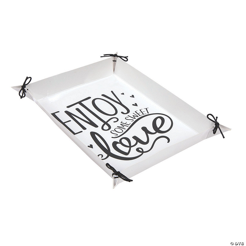 Medium Sweet Love Serving Trays - 2 Pc. Image