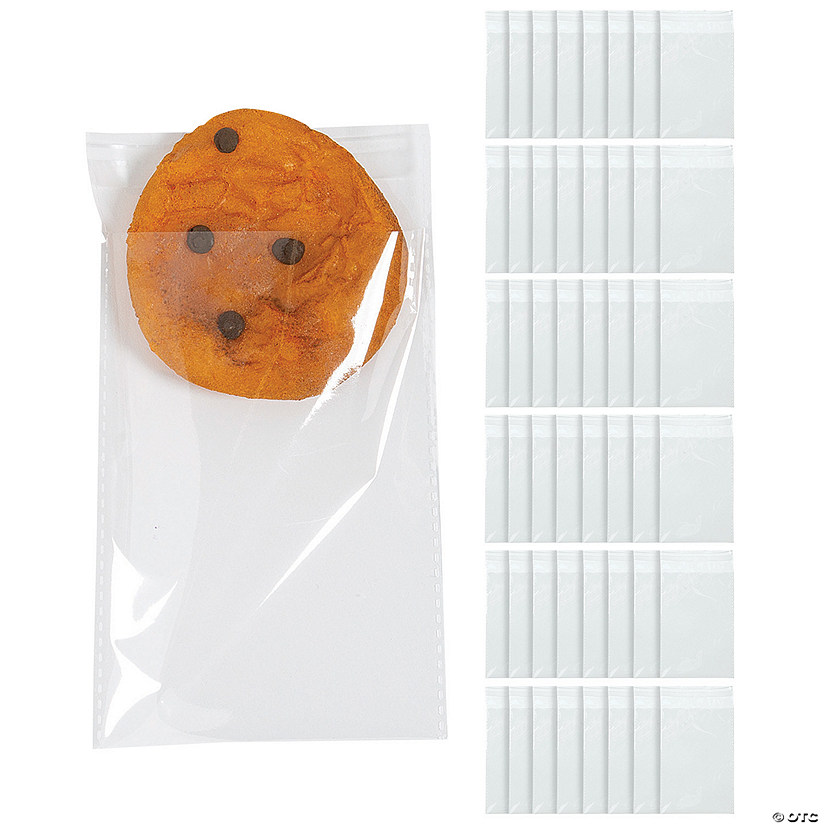 Mega Bulk 576 Pc. Clear Cellophane Cookie Treat Bags Image