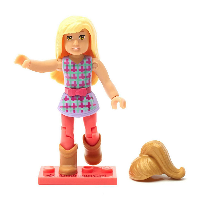 Mega Construx American Girl Spring Plaid Cowgirl Series 2 Mini Figure DXW92 Mattel Image