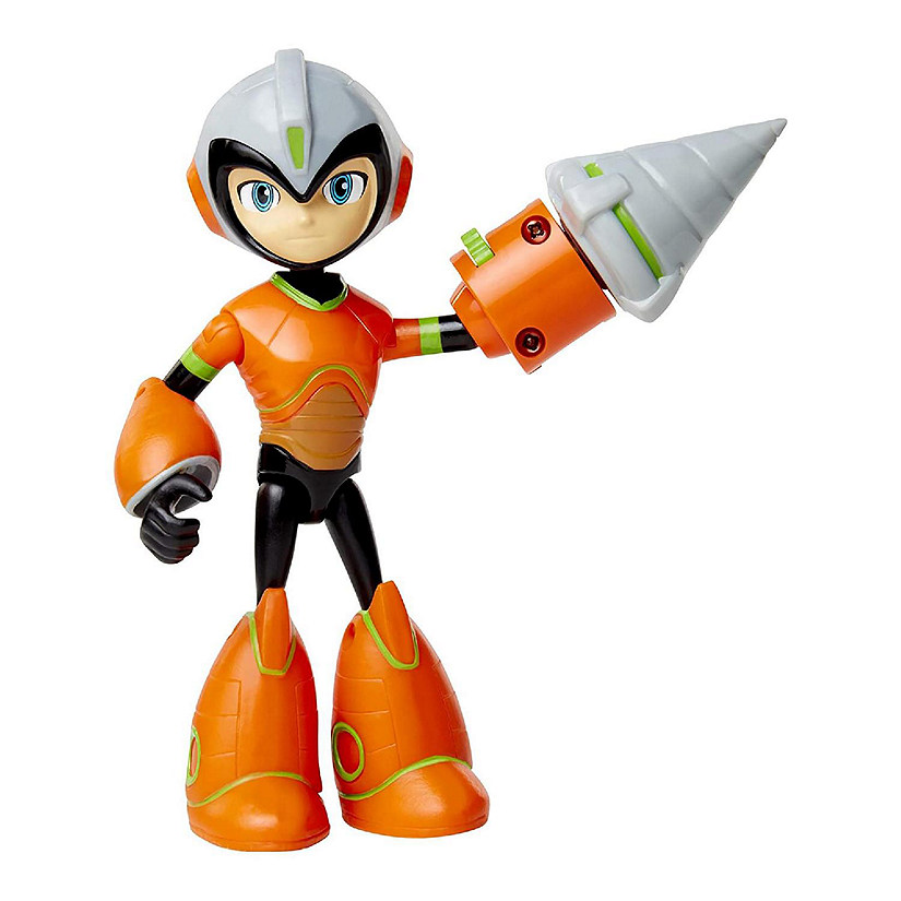 Mega Man Fully Charged 7 Inch Action Figure  Drill Man Image