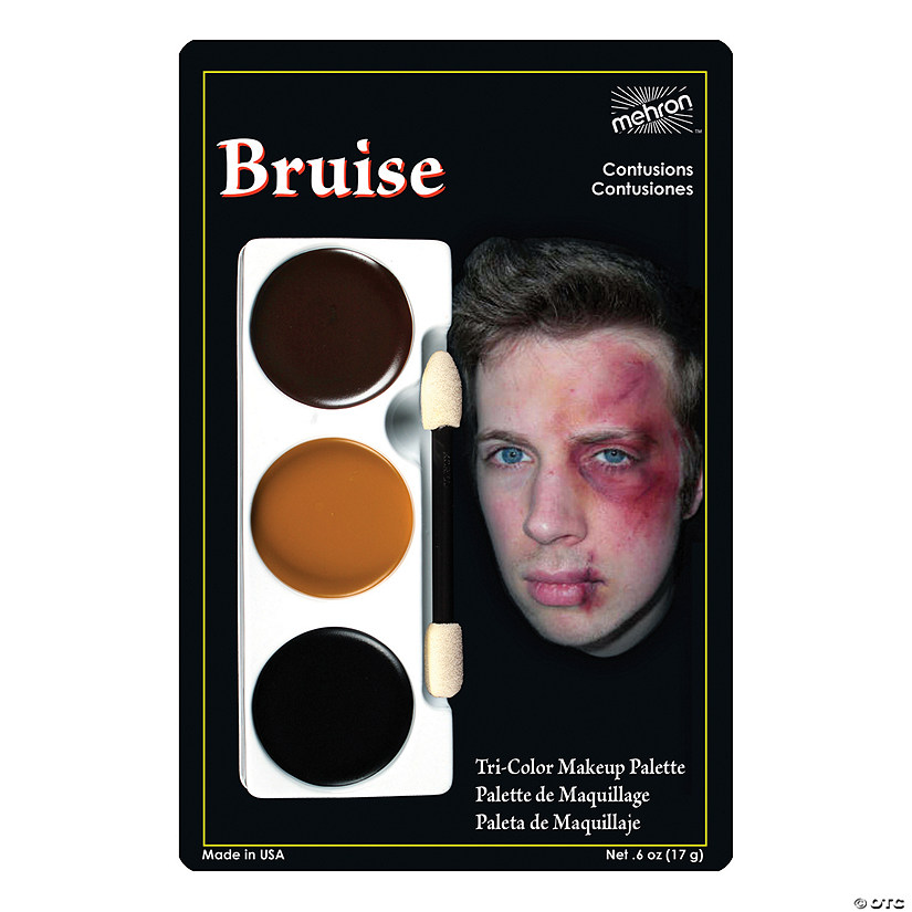 Mehron Bruise Tri-Color Makeup Palette Image