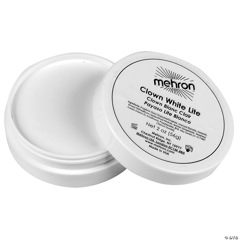 Mehron Clown White Lite Makeup Image