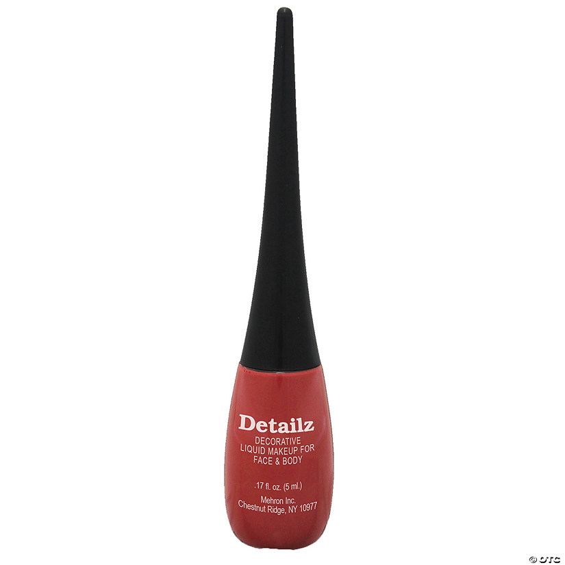 Mehron Detailz&amp;#8482; Fine Tip Liquid Makeup Red Image