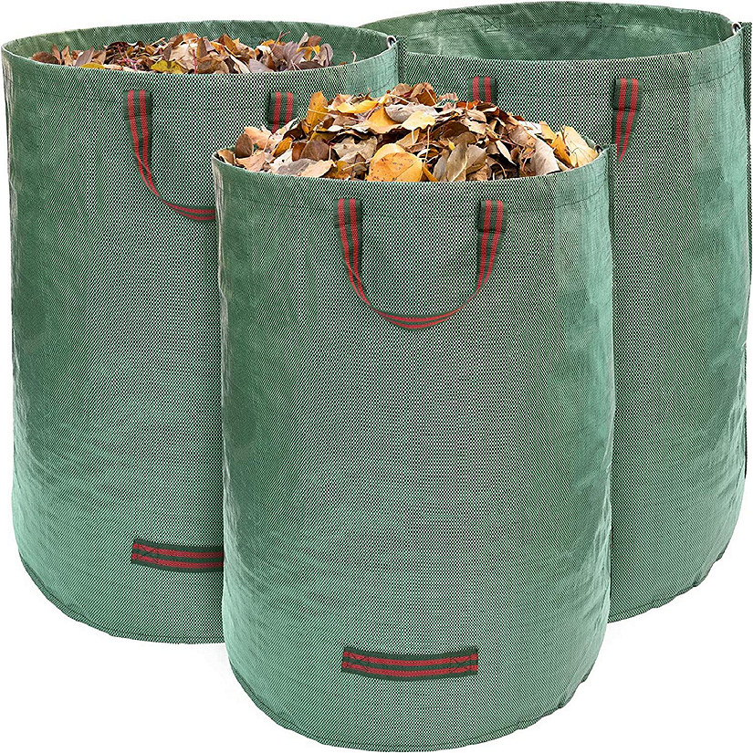 Mekkapro - 3-Pack 72 Gallons Garden Bag - Reusable Yard Waste Bags Image