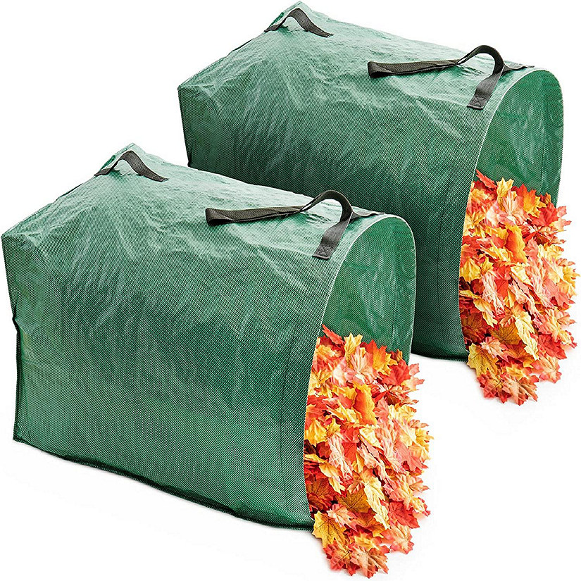 MEKKAPRO Big Gulp Leaf Garden Bag, 2-Pack with Reinforced Handles Image