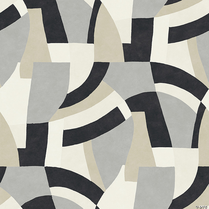 Melbourne Neutral Peel and Stick Wallpaper Oriental Trading