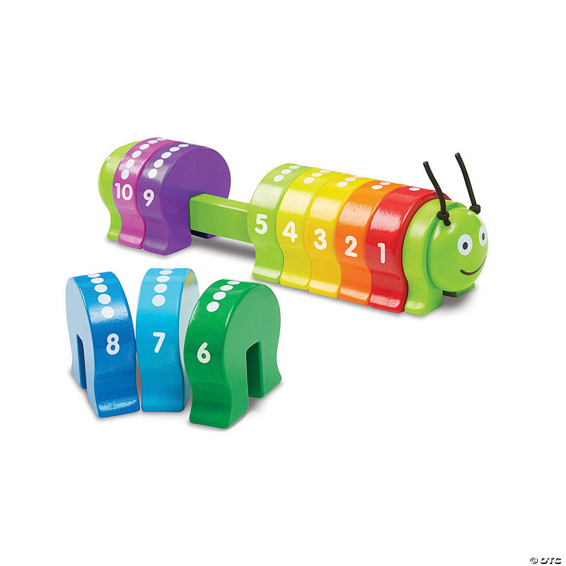 Melissa &amp; Doug Counting Caterpillar Classic Toy Image
